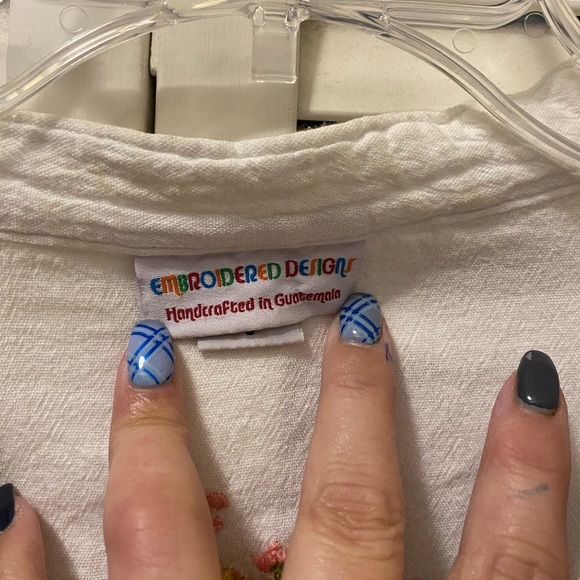 Embroidered festive top - Picture 4 of 6